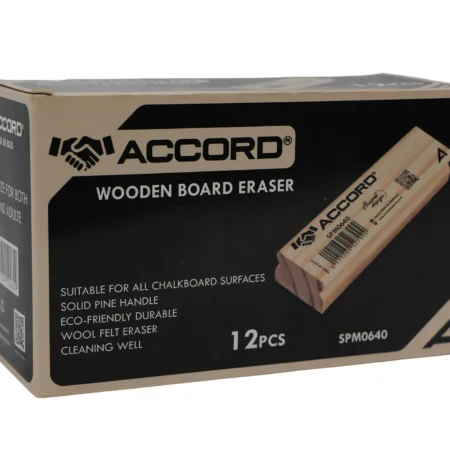 Effaceur tableau en bois naturel et laine feutre