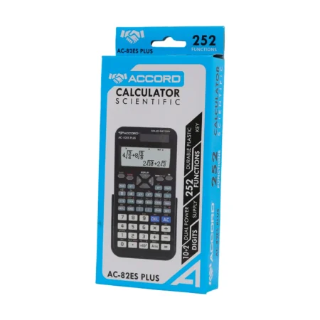 Calculatrice scientifique AC-82ES PLUS | 252 fonctions