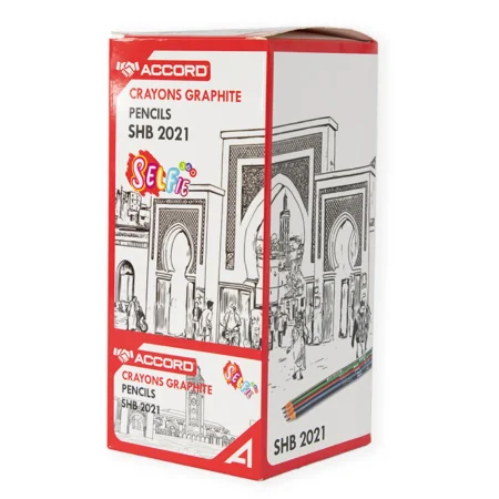 Crayons à papier graphite | Boîte | N°2 (HB)