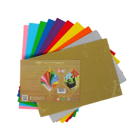 Papier carton ondulé coloré - SPM0407