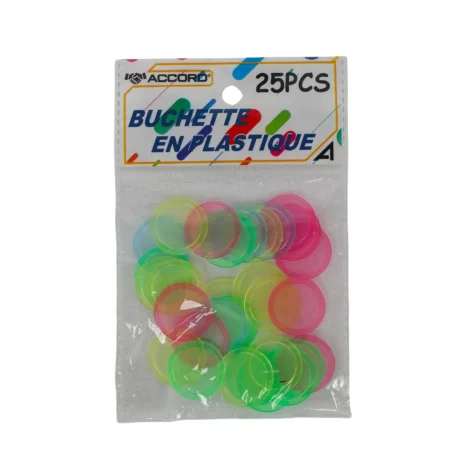 Bâtonnets de comptage en plastique | Lot de 25