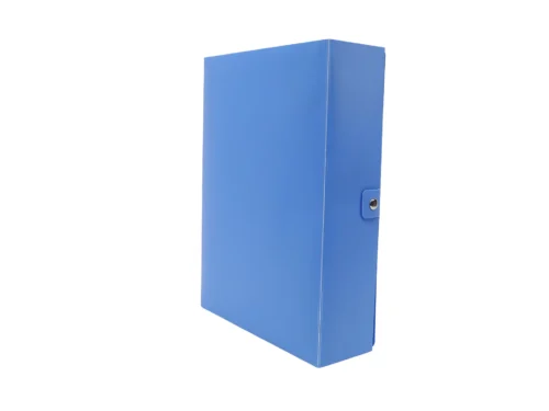 BOITE ARCHIVE PP 60MIC DOS 8 BLEU ACCORD