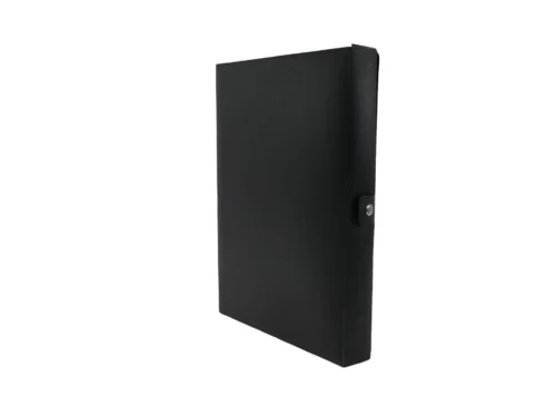 BOITE ARCHIVE PP 60MIC DOS 4 NOIR ACCORD