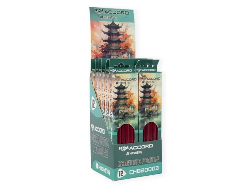 CRAYONS HB2 12 TRI HASHTAG FORET ACCORD