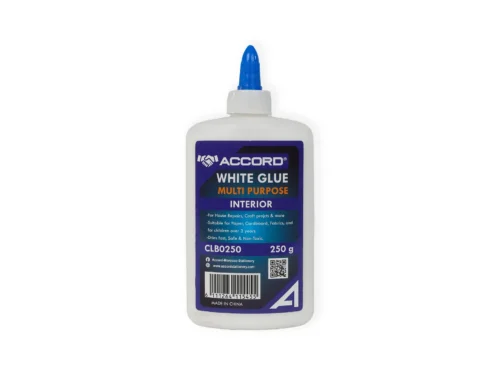 COLLE BLANCHE 250GR 12PCS/BOITE ACCORD