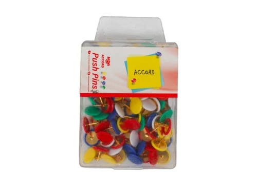 PUNAISE COLORIS BOITE DE 100PCS ACCORD