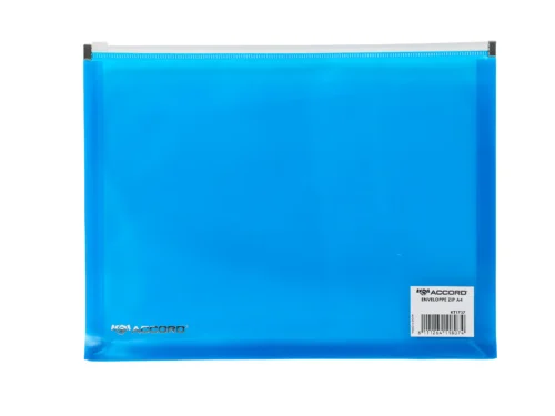 ENVELOPPE ZIP A4 ACCORD