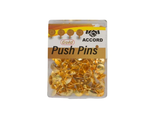 PUNAISES DOREES BOITE DE 100PCS ACCORD