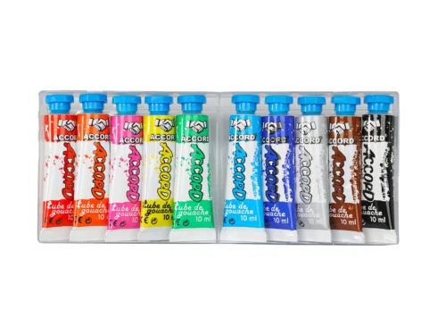 GOUACHE 10ML 10 COULEURS ACCORD 360
