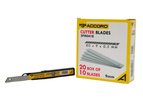 LAMES POUR CUTTER 09MM ACCORD