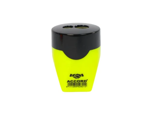 TAILLE CRAYONS 2 TROUS RESERVOIR OPAQUE ACCORD