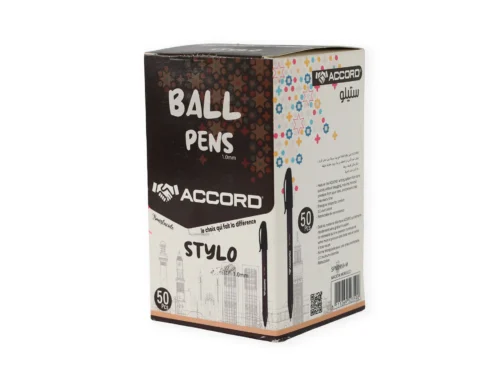 STYLO A BILLE 1MM MARRON ACCORD
