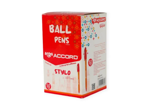 STYLO A BILLE 1MM ORANGE ACCORD