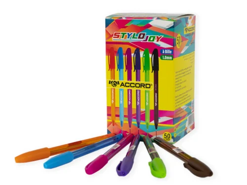 STYLO A BILLE JOY 1MM 50PCS ACCORD
