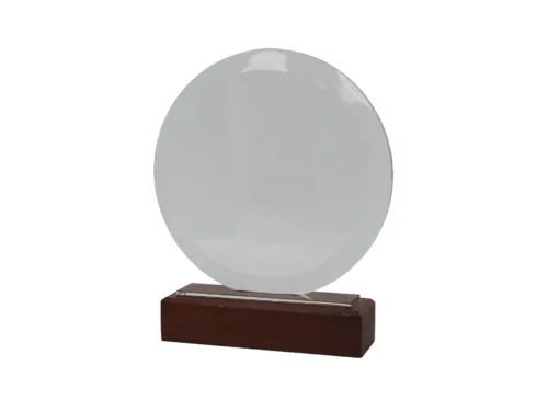 TROPHEE EN CRISTAL 18CM