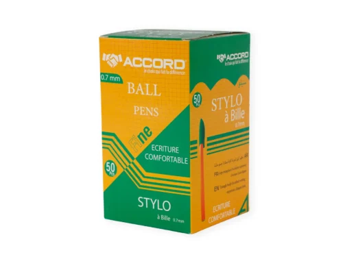 STYLO A BILLE ACCORD 0.7MM VERT