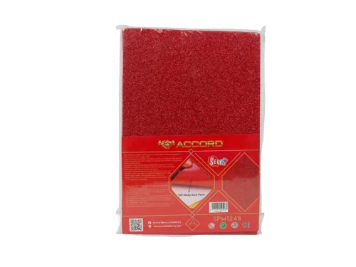 PAPIER MOUSSE BRILLANT ADHESIF 360 POCHETTE MAROC ROUGE ACCORD