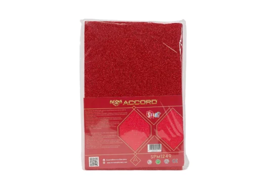 PAPIER MOUSSE BRILLANT 360 POCHETTE MAROC ROUGE ACCORD