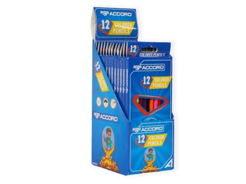 CRAYONS COULEUR 12 LONG OCEAN ACCORD