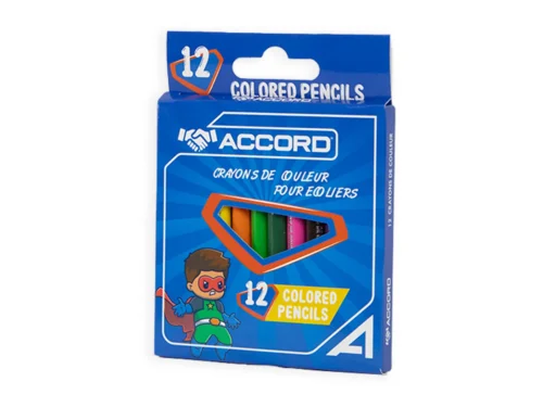 CRAYONS COULEUR 12 COURT OCEAN ACCORD