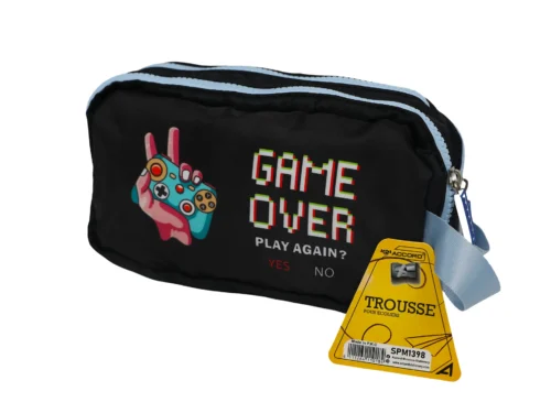 TROUSSE GAME OVER 3 POCHES ACCORD