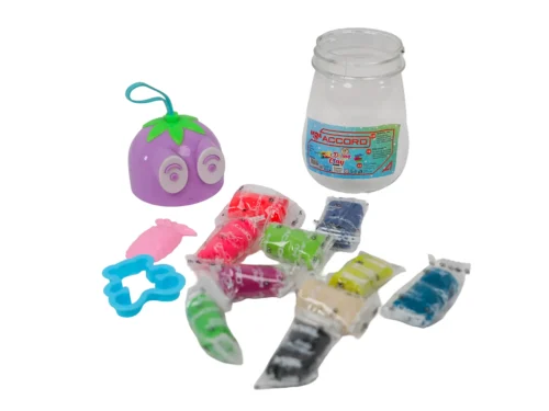 PATE A MODELER MIGNON 10 COULEURS AVEC MOULES ACCORD