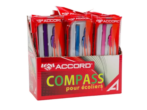 COMPAS AVEC GOMME ACCORD